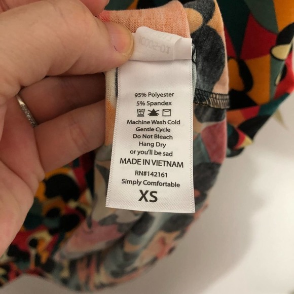 Lularoe Minnie Mouse Disney Irma Orange Size XS - Picture 6 of 7